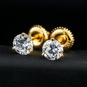 single stone earing